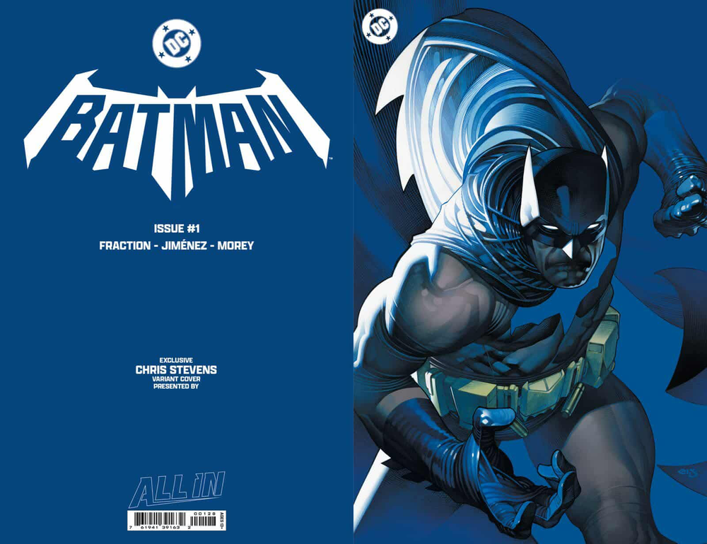 [FOIL] BATMAN #1 CHRIS STEVENS EXCLUSIVE VIRGIN VAR [09/10/2025] (ONLINE ORDER ONLY)
