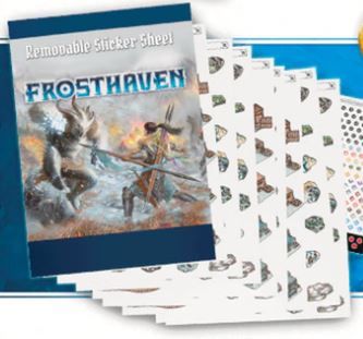 Frosthaven: Removable Sticker Set (ONLINE ORDER ONLY)