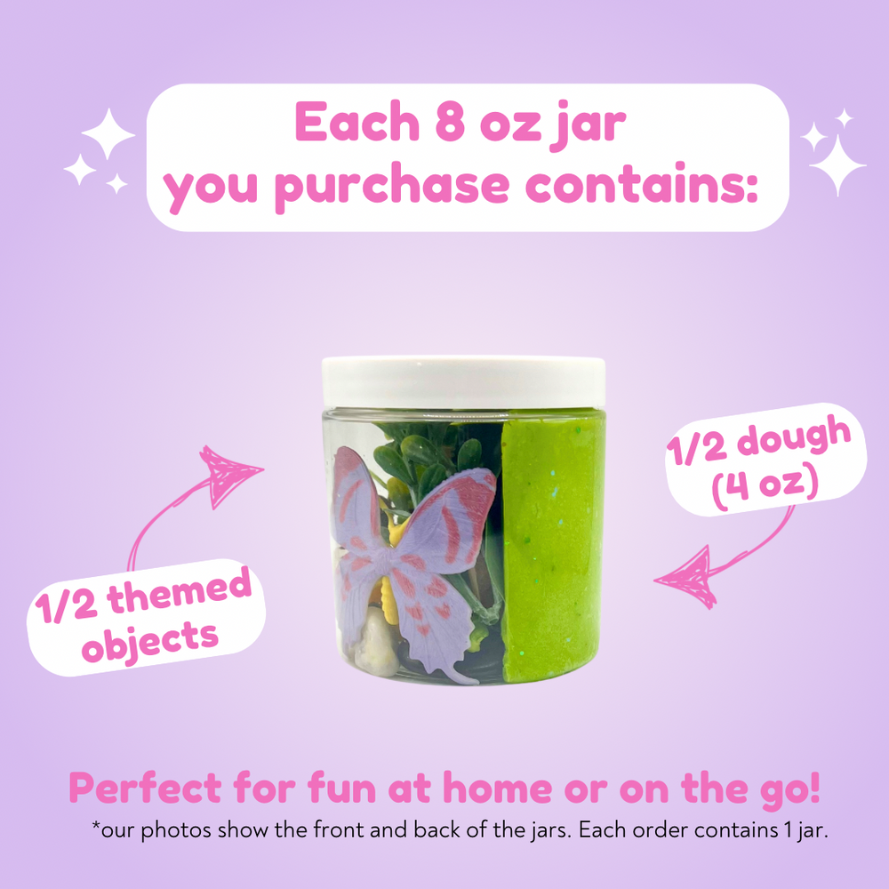 Butterfly & Bug Playdough Sensory Kit: Educational Insect-Themed Play Kit (ONLINE ORDER ONLY)