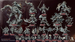 3D Printed Archvillain Games Blutgeir Marauder Bloodright - Crimson Legion 28 32mm D&D (Online Only)