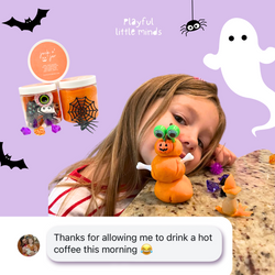 Halloween Pumpkin Playdough Sensory Kit (ONLINE ORDER ONLY)