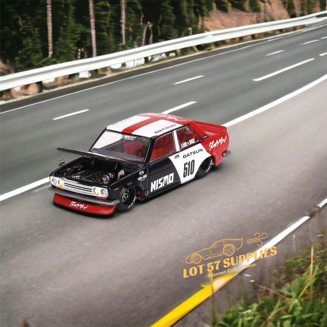 Mini GT x Kaido House Datsun KAIDO 510 Sedan Racing V1 1:64 KHMG102 (ONLINE ORDER ONLY)