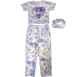 The Beatles Purple Heart Tie-Dye Pajama Set (ONLINE ORDER ONLY)