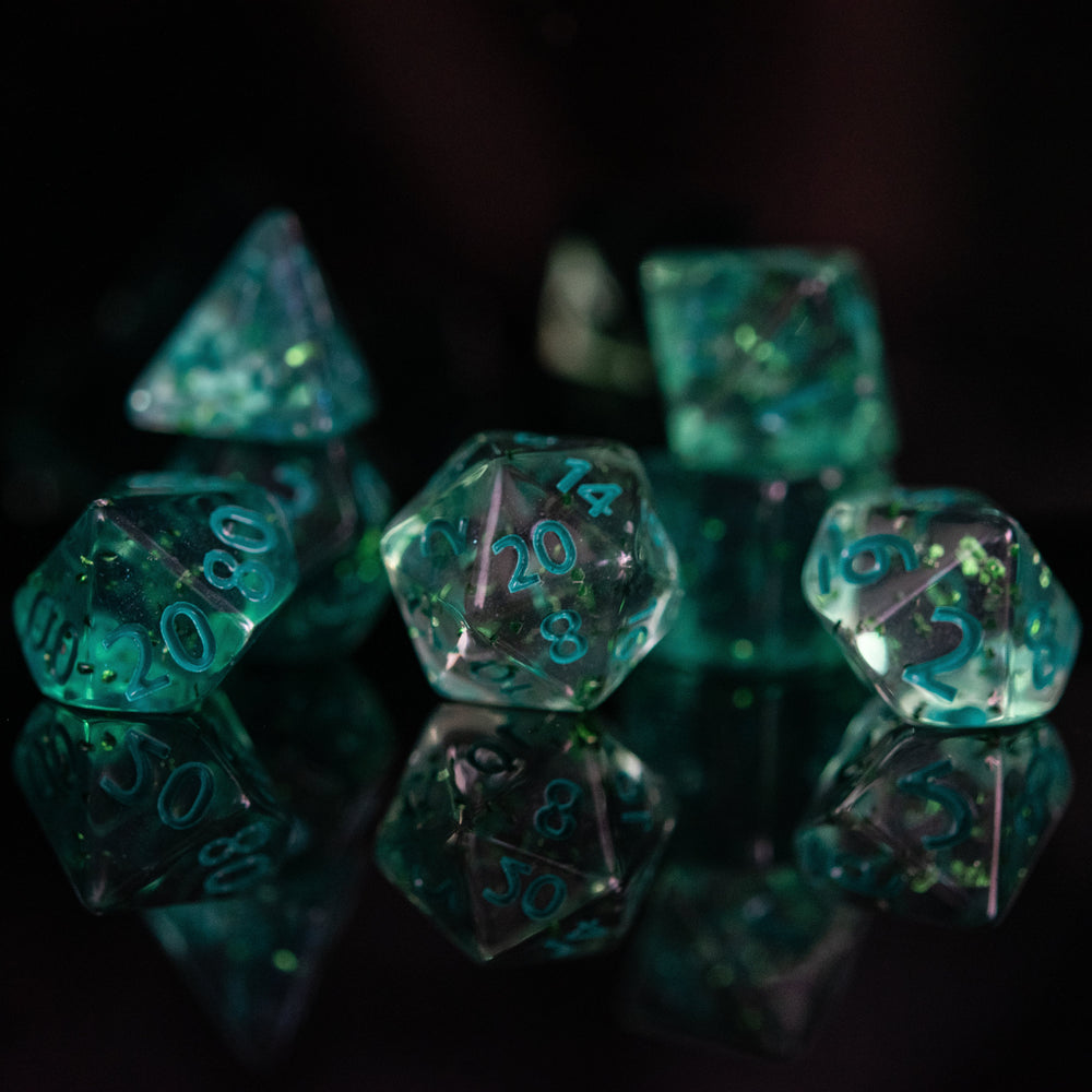 Bermuda Acrylic Dice Set (ONLINE ORDER ONLY)