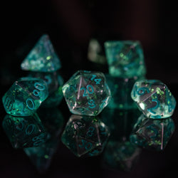 Bermuda Acrylic Dice Set (ONLINE ORDER ONLY)