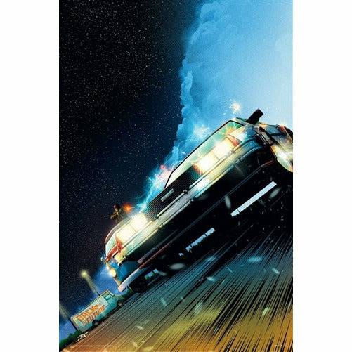 Back to the Future "Temporal Accident Number One" Limited Edition Commemorative Print (ONLINE ORDER ONLY)
