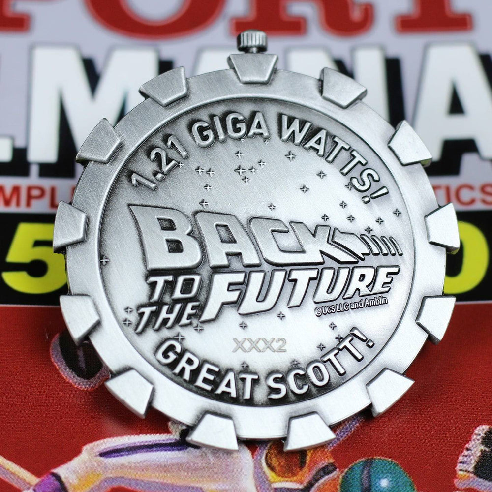 Back to the Future Limited Edition Stopwatch Medallion (ONLINE ORDER ONLY)