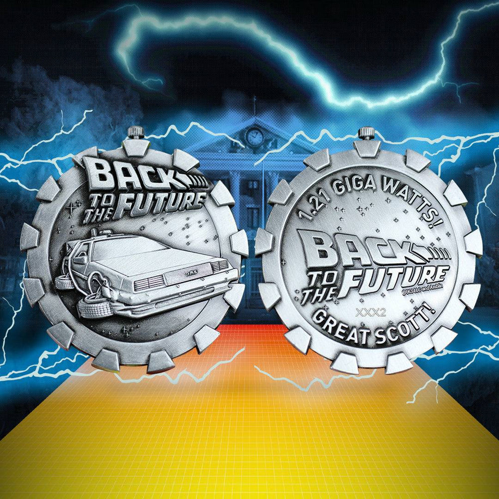Back to the Future Limited Edition Stopwatch Medallion (ONLINE ORDER ONLY)