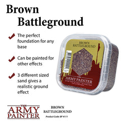 Army Painter Tools: Basing: Brown Battleground (ONLINE ORDER ONLY)