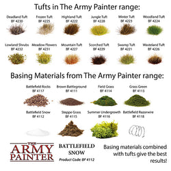 Army Painter Tools: Basing: Snow
