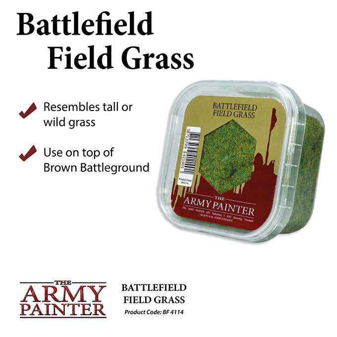 Army Painter Tools: Basing: Field Grass (ONLINE ORDER ONLY)