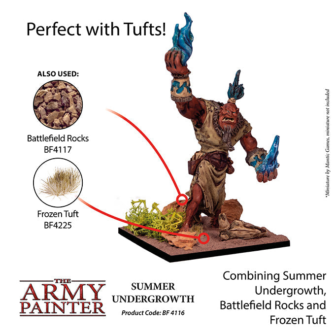 Army Painter Tools: Basing: Summer Undergrowth (ONLINE ORDER ONLY)