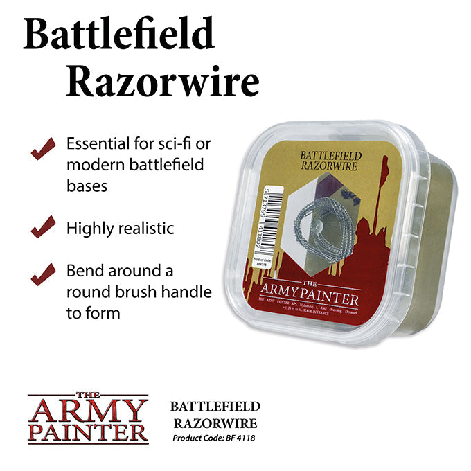 Army Painter Tools: Basing: Battlefield Razorwire (ONLINE ORDER ONLY)