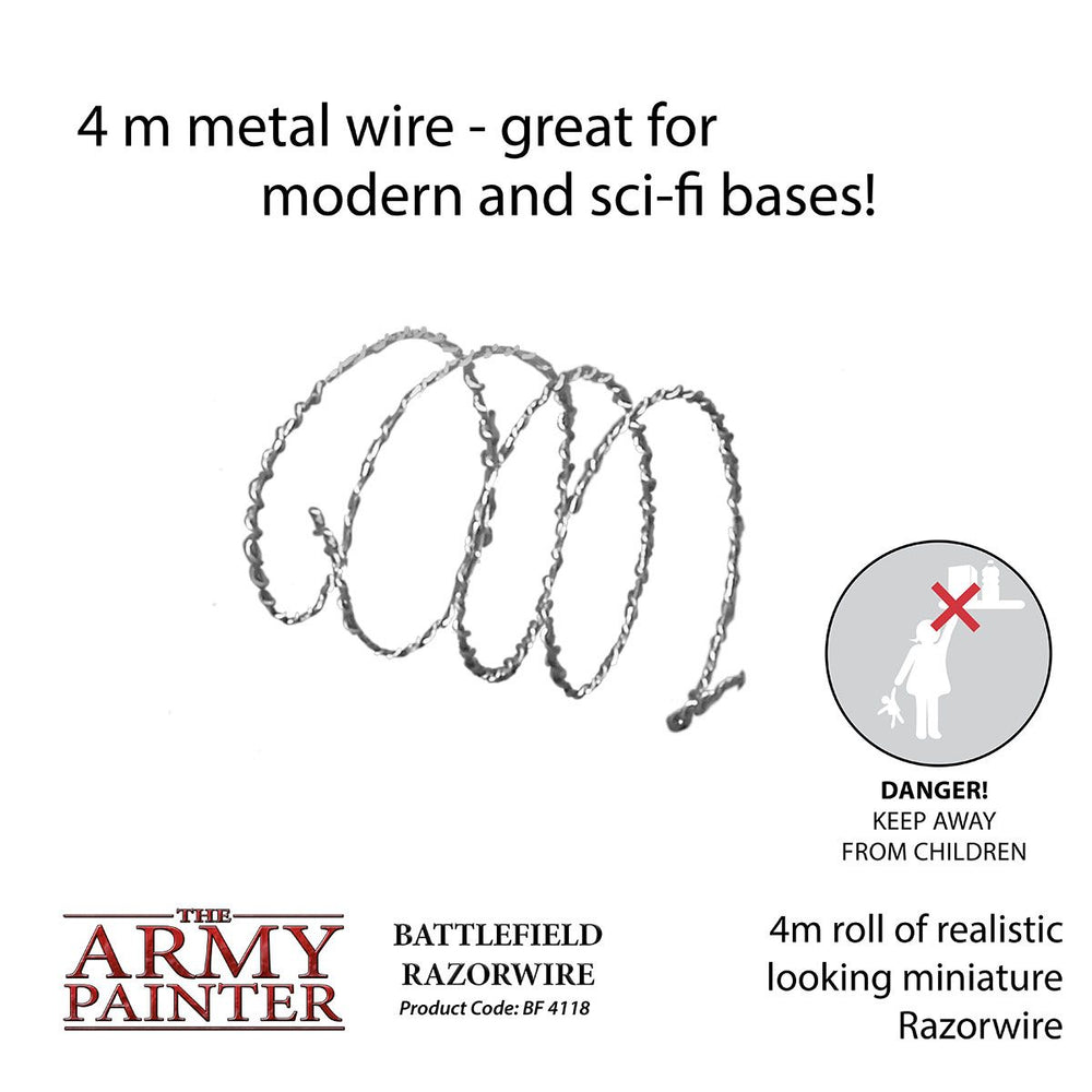 The Army Painter: Battlefield Razorwire (ONLINE ORDER ONLY)