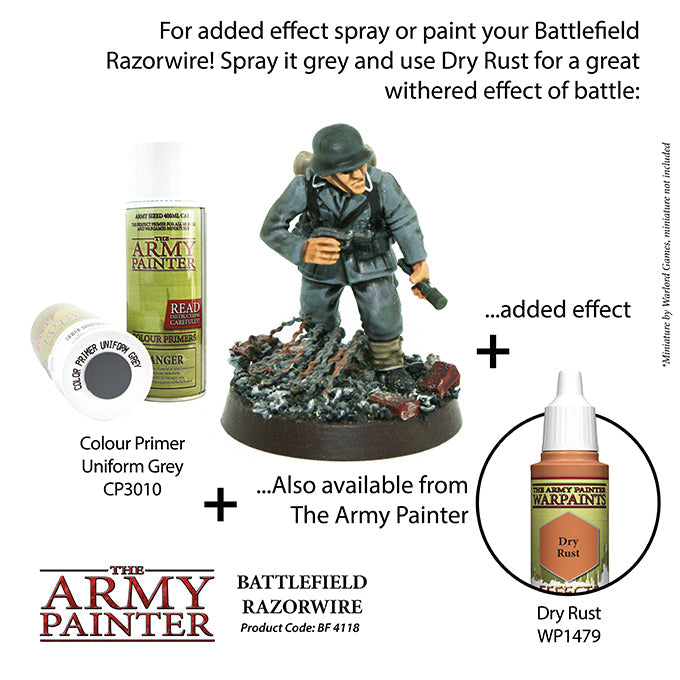 Army Painter Tools: Basing: Battlefield Razorwire (ONLINE ORDER ONLY)