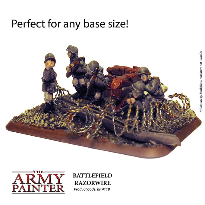 Army Painter Tools: Basing: Battlefield Razorwire (ONLINE ORDER ONLY)