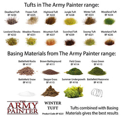 Army Painter Tools: Battlefields: Winter Tuft (ONLINE ORDER ONLY)