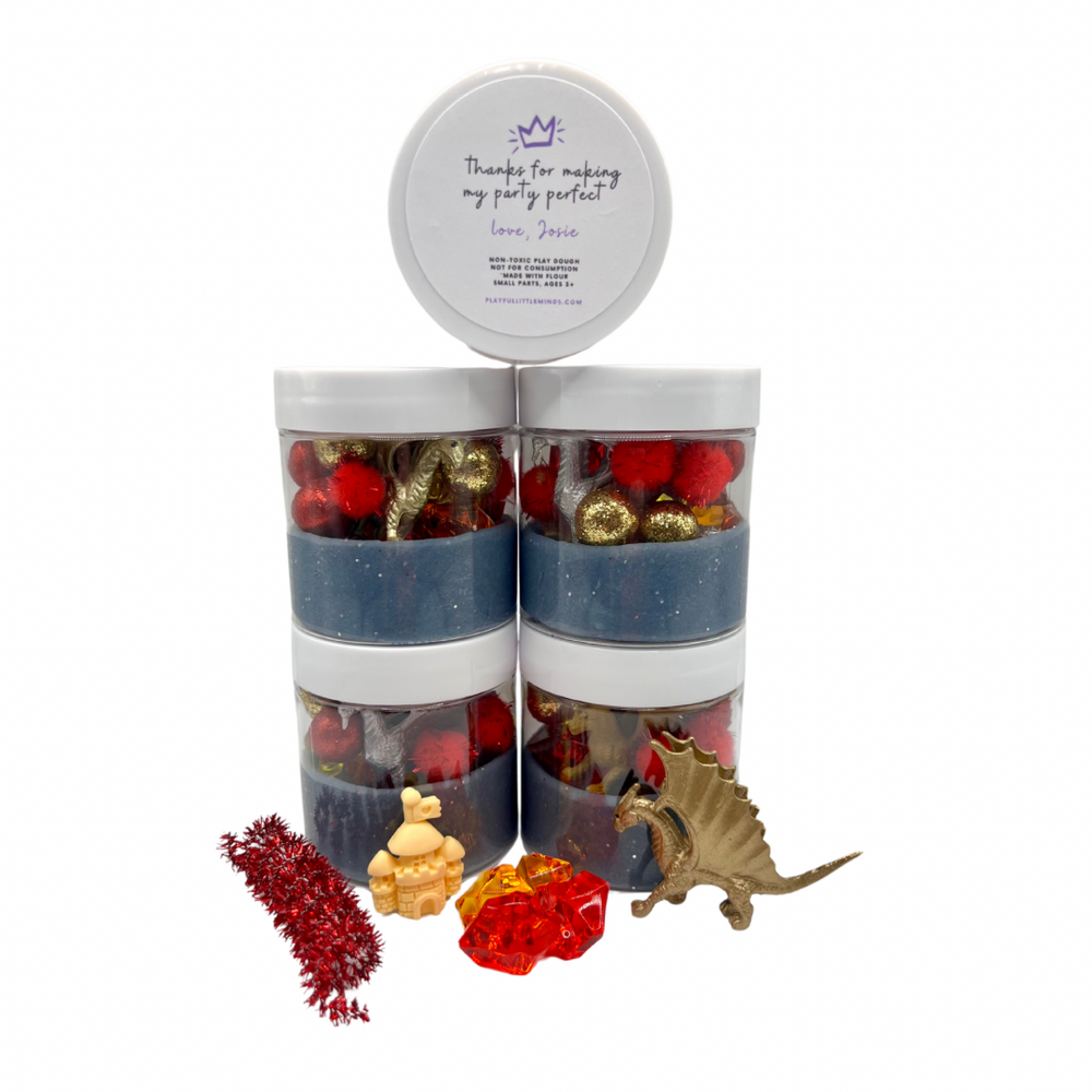 Dragon-Themed Play Dough Party Favors (ONLINE ORDER ONLY)