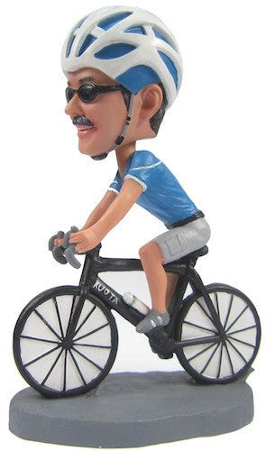 Custom Male Cyclist Bobblehead (ONLINE ORDER ONLY)