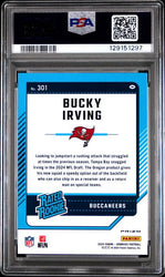 Graded 2024 Panini Donruss Bucky Irving #301 Optic Preview Pink Rookie RC Football Card PSA 10 Gem Mint (ONLINE ORDER ONLY)