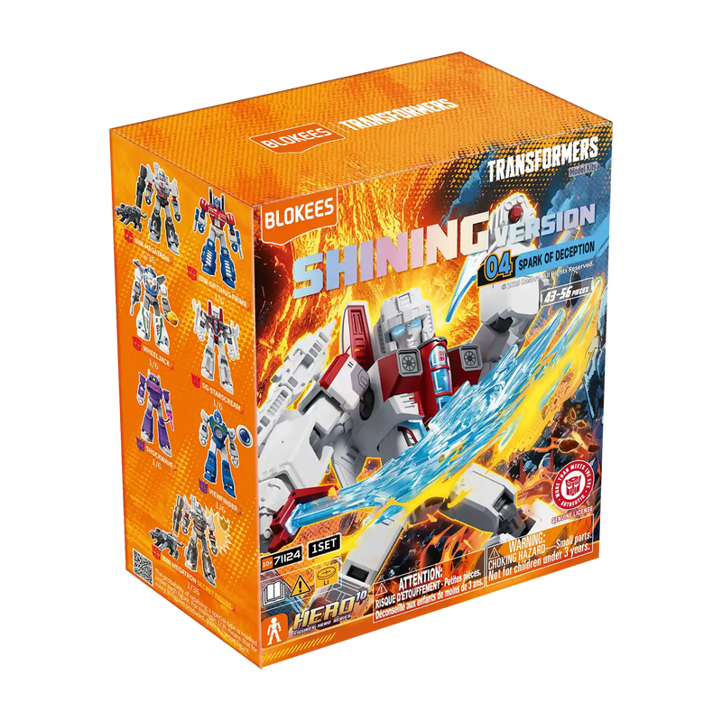 Blokees: Transformers - Shining Version - 04 Spark of Deception - Blind Box (ONLINE ORDER ONLY)