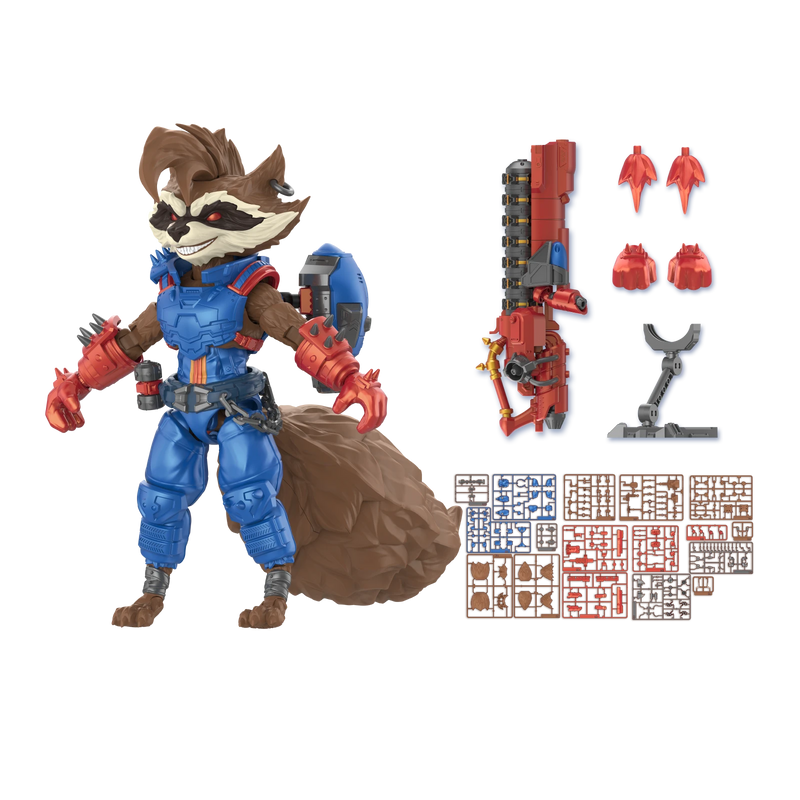 Blokees: Marvel Rivals - Champion Class - 08 Rocket Raccoon (ONLINE ORDER ONLY)