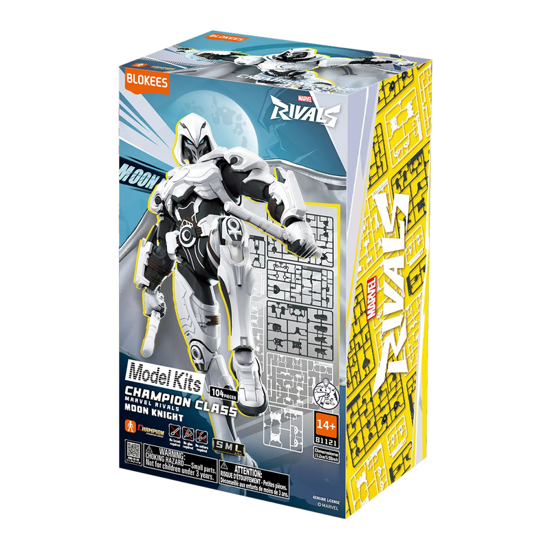 Blokees: Marvel Rivals - Champion Class - 10 Moon Knight (ONLINE ORDER ONLY)