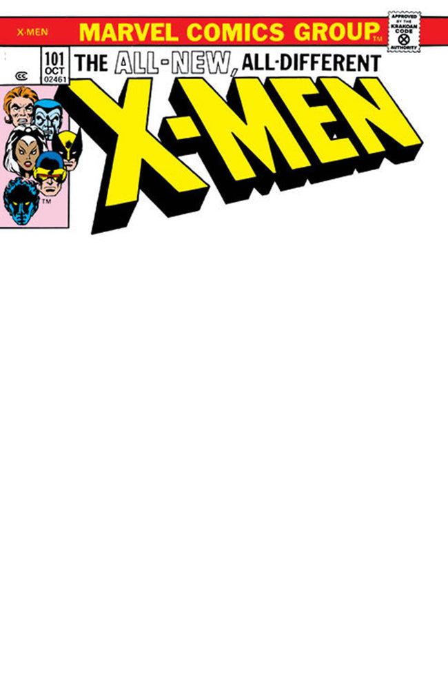 X-Men #101 Facsimile Edition Unknown Comics Exclusive Blank Var (07/12/2023) (ONLINE ORDER ONLY)