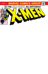 X-Men #101 Facsimile Edition Unknown Comics Exclusive Blank Var (07/12/2023) (ONLINE ORDER ONLY)