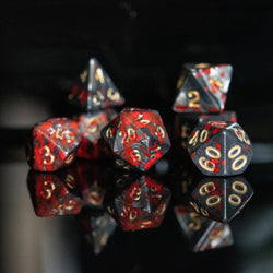 Blood and Iron Acrylic Dice Set (ONLINE ORDER ONLY)