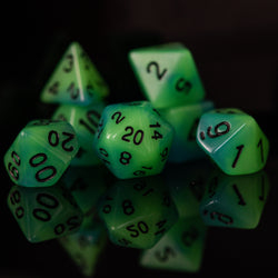 Blue Lagoon Cocktail Acrylic Dice Set (ONLINE ORDER ONLY)