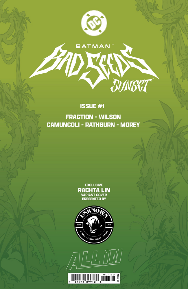 [FOIL] BATMAN BAD SEEDS SUNSET #1 RACHTA LIN EXCLUSIVE VIRGIN VAR (08/26/2026)(09/02/2026)