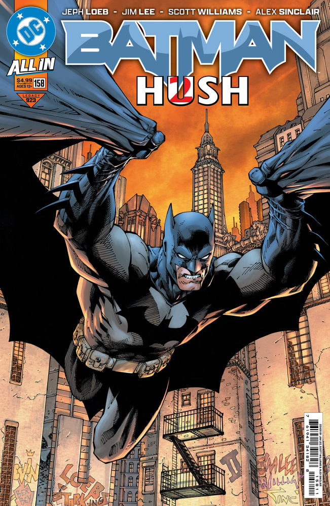 Batman #158 A Jim Lee Jeph Loeb (03/26/2025) Dc (ONLINE ORDER ONLY)