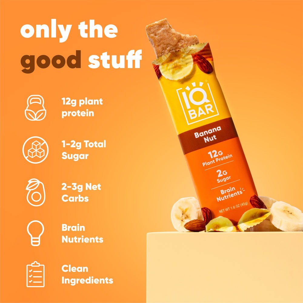 Almond Butter Chip & Banana Nut (24 Bars) (ONLINE ORDER ONLY)