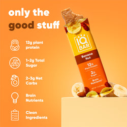Almond Butter Chip & Banana Nut (24 Bars) (ONLINE ORDER ONLY)