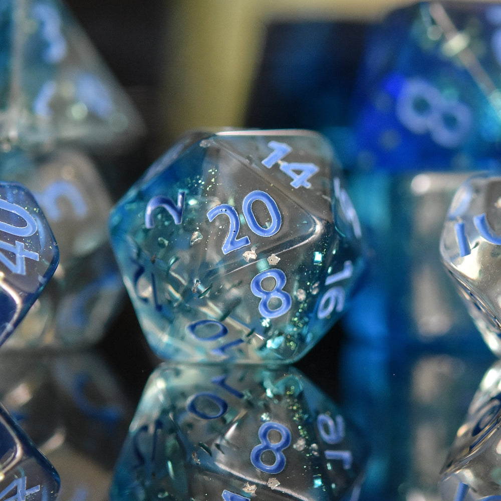 Bora Bora Acrylic Dice Set (ONLINE ORDER ONLY)