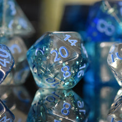 Bora Bora Acrylic Dice Set (ONLINE ORDER ONLY)