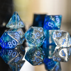 Bora Bora Acrylic Dice Set (ONLINE ORDER ONLY)