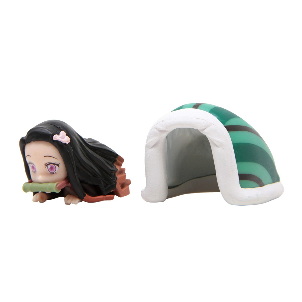 Banpresto: Demon Slayer: Kimetsu no Yaiba: Nezuko Kamado Collection II - Nezuko Under Blanket (C) World Collectable Figure (ONLINE ORDER ONLY)