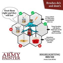 Army Painter Tools: Hobby Brush - Highlighting (ONLINE ORDER ONLY)