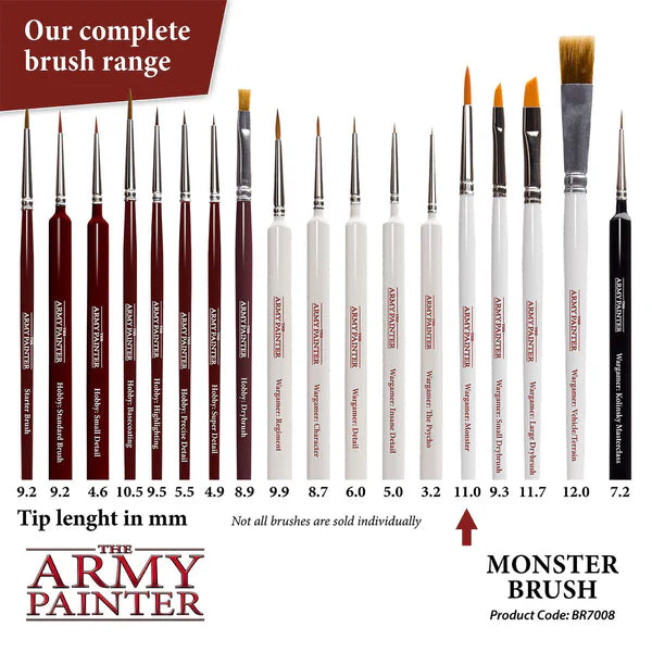Army Painter Tools: Wargamer Brush - Monster (ONLINE ORDER ONLY)