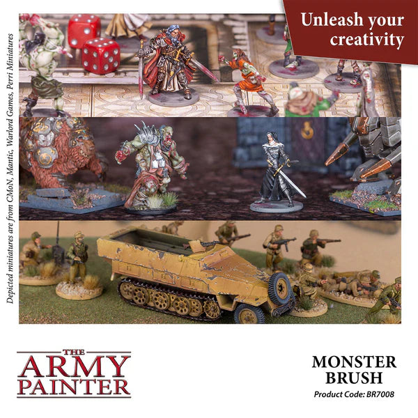 Army Painter Tools: Wargamer Brush - Monster (ONLINE ORDER ONLY)