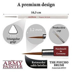 Army Painter Tools: Wargamer Brush - The Psycho (ONLINE ORDER ONLY)