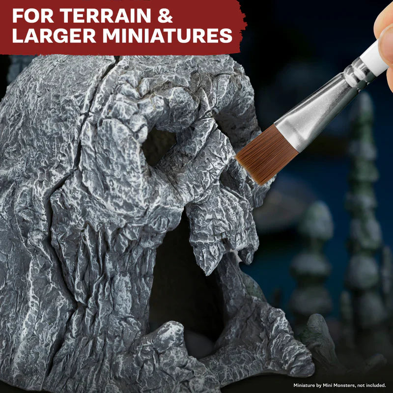 Army Painter Tools: Wargamer Brush - Large Vehicle & Scenery (ONLINE ORDER ONLY)