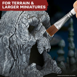 Army Painter Tools: Wargamer Brush - Large Vehicle & Scenery (ONLINE ORDER ONLY)