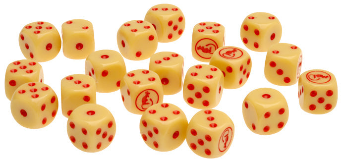Flames of War: British Desert Rats Dice Set