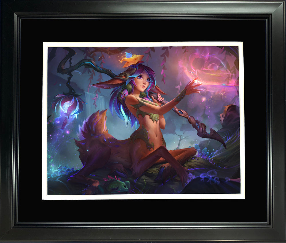 Framed Lillia 11"x14" Video Game Photo (ONLINE ORDER ONLY)
