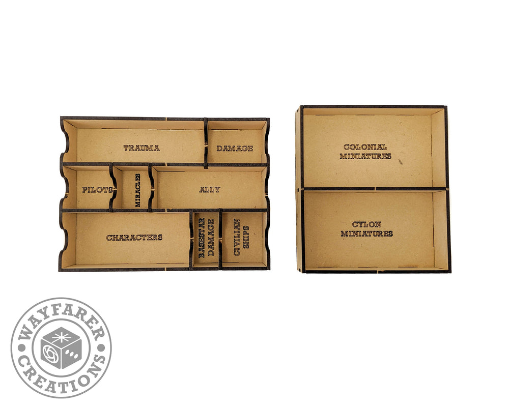 Battlestar Galactica Board Game Organizer Insert (ONLINE ORDER ONLY)