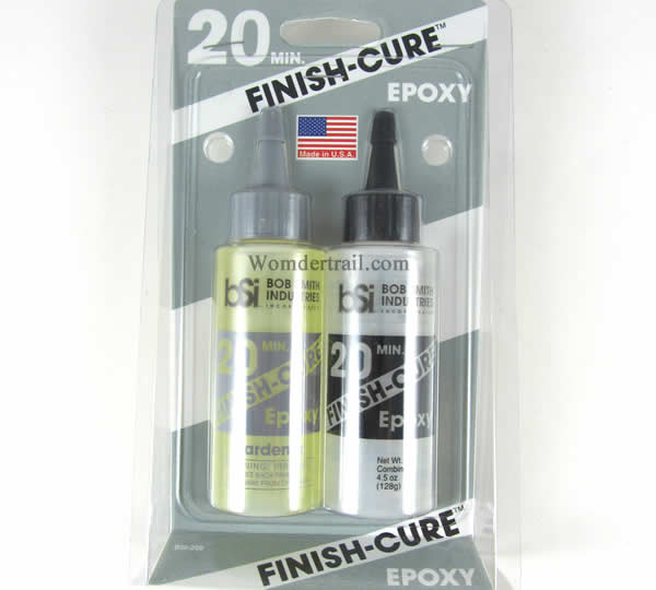 BSI209 Finish-Cure 20min Epoxy 4.5oz by BSI (ONLINE ORDER ONLY)