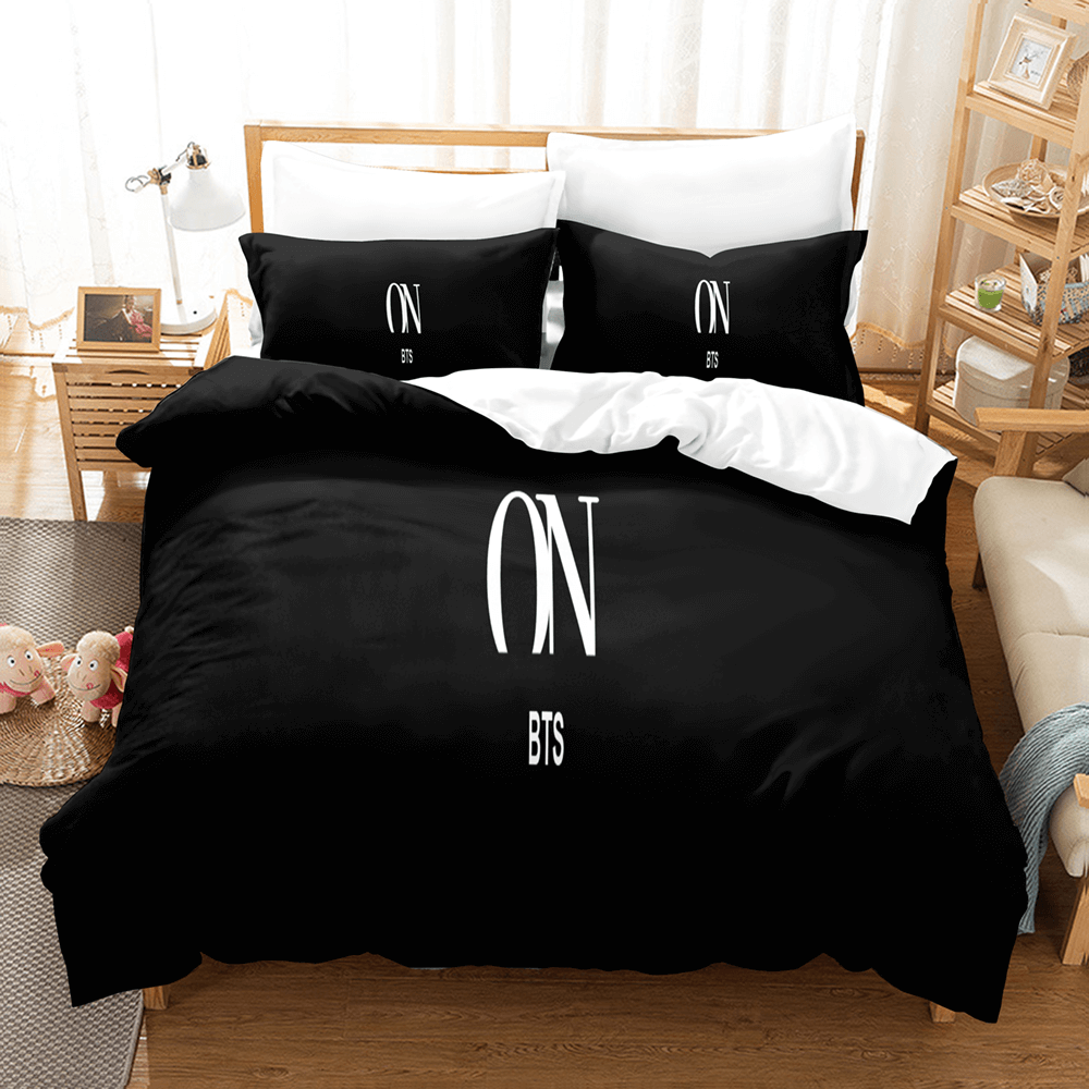 BTS Team Cosplay Bedding Set Quilt Covers Room Decoration (Online Order Only)